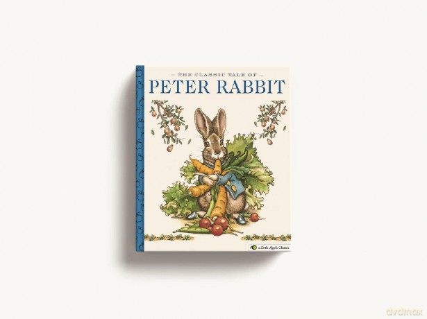 The Classic Tale of Peter Rabbit: A Little Apple Classic (Little Apple Books) - Charles Santore [KSIĄŻKA]