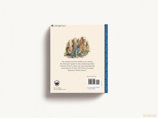 The Classic Tale of Peter Rabbit: A Little Apple Classic (Little Apple Books) - Charles Santore [KSIĄŻKA]