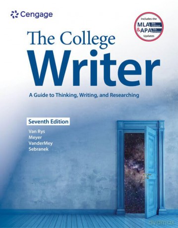 The College Writer: A Guide to Thinking, Writing, and Researching (w/ MLA9E Update) (Mindtap Course List) - Van Rys Meyer Vander [KSIĄŻKA]