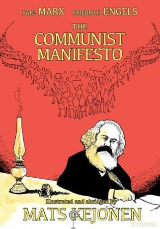 The Communist Manifesto: Illustrated and Abridged by Mats Kejonen - Karl Marx [KSIĄŻKA]