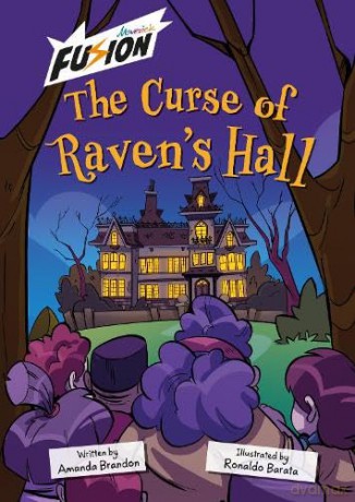 The Curse of Raven's Hall: (Fusion Reader) - Amanda Brandon [KSIĄŻKA]