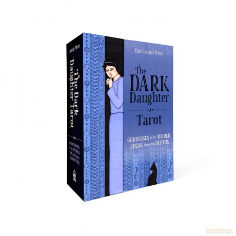 The Dark Daughter Tarot: Goddesses of the World Speak from the Depths (Tarot Kit Box Set with 78 Cards and Guide Book) - Elle Lorenzi-Prince [KSIĄŻKA]