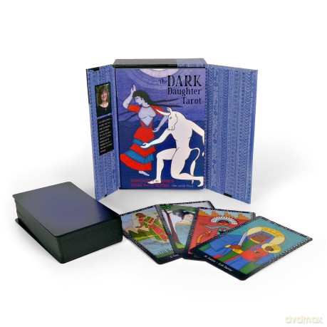 The Dark Daughter Tarot: Goddesses of the World Speak from the Depths (Tarot Kit Box Set with 78 Cards and Guide Book) - Elle Lorenzi-Prince [KSIĄŻKA]