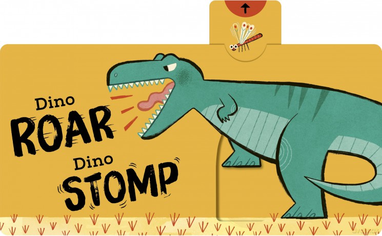 The Dino Book (Peek, Pull, Explore) - Becky Davies [KSIĄŻKA]