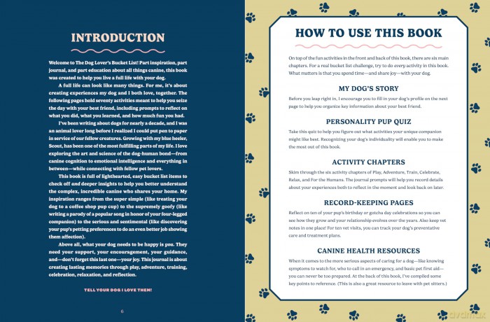 The Dog Lover's Bucket List: The Ultimate Guide to a Full Life with Your Pup - Haley Young [KSIĄŻKA]