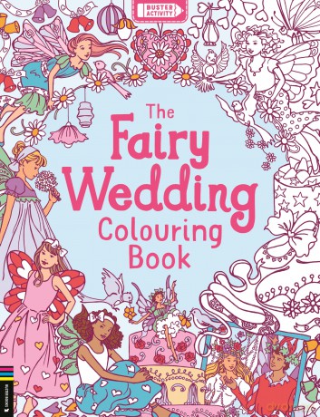 The Fairy Wedding Colouring Book - Ann Kronheimer [KSIĄŻKA]