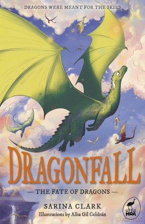 The Fate of Dragons: Dragonfall Book 1 - Sarina Clark [KSIĄŻKA]