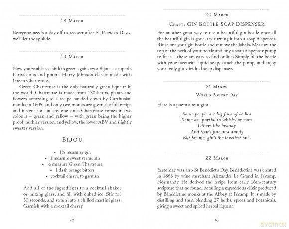 The Gin Drinker's Year: Drinking and Other Things to Do With Gin; Day by Day, Season by Season - A Recipe Book - Tara Richardson [KSIĄŻKA]