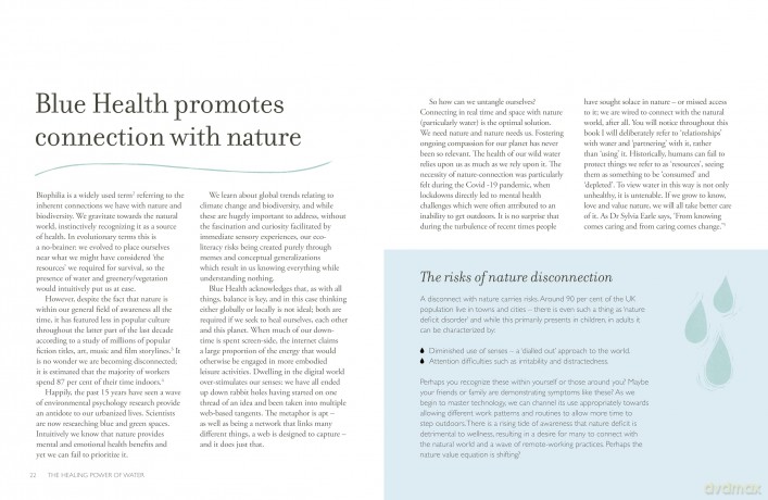 The Healing Power of Water: The essential guide to blue health - Lizzi Larbalestier [KSIĄŻKA]