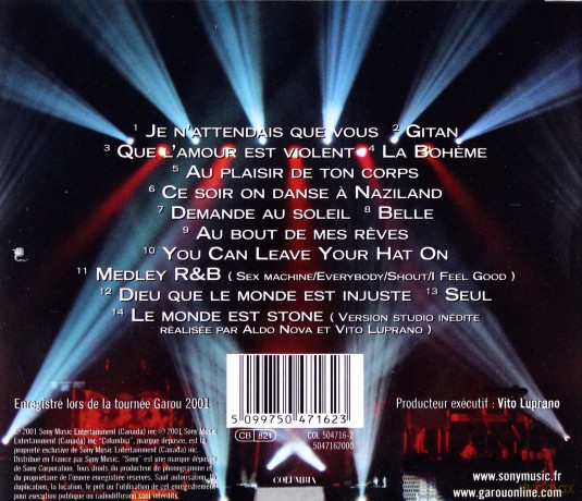 Garou: Seul...avec vous [CD]