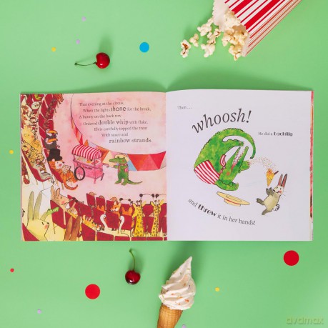 The Ice Cream Crocodile: From the WINNERS of The Week Junior Best Picture Book of the Year - Mariesa Dulak [KSIĄŻKA]
