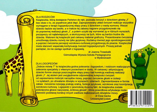 Dobrze mówię tom Program terapii wymowy [KSIĄŻKA]