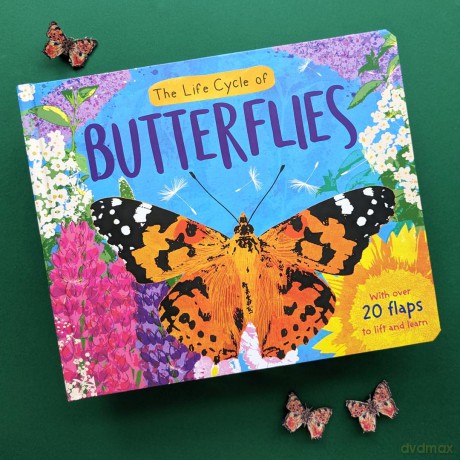 The Life Cycle of Butterflies (Life Cycle Board Book) - Nicola Moore [KSIĄŻKA]