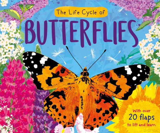The Life Cycle of Butterflies (Life Cycle Board Book) - Nicola Moore [KSIĄŻKA]