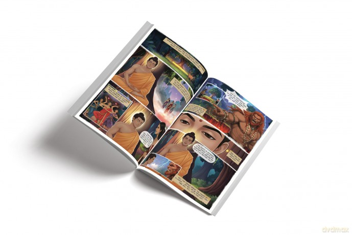 The Life of Gautam Buddha - Westland Books [KOMIKS]