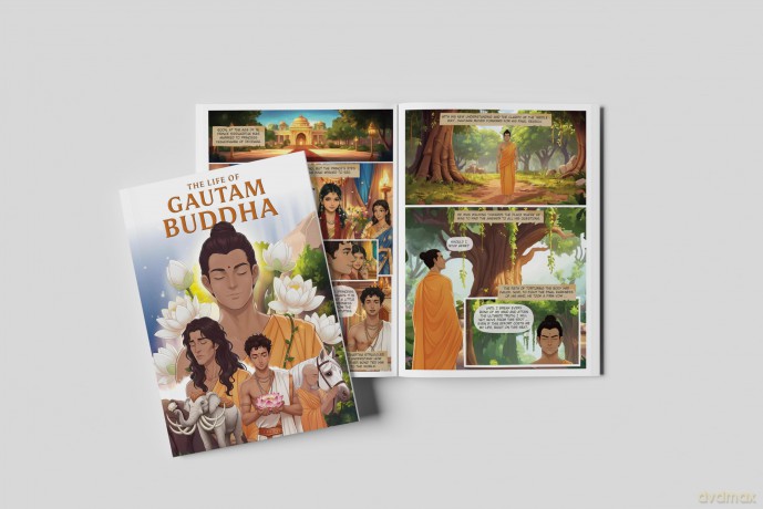 The Life of Gautam Buddha - Westland Books [KOMIKS]