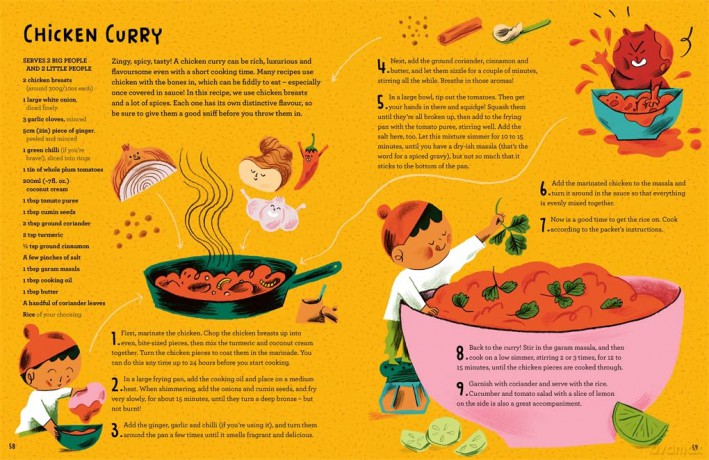 The Little Cook's Handbook: A Beginner's Guide to Cooking - Lizzie Mabbott [KSIĄŻKA]