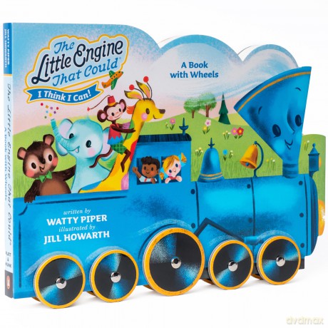 The Little Engine That Could: A Book with Wheels - Watty Piper [KSIĄŻKA]