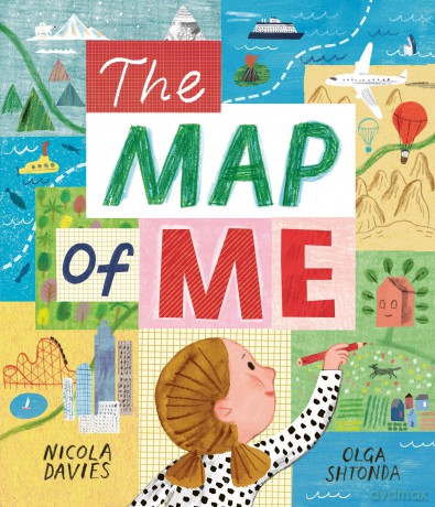 The Map of Me - Nicola Davies [KSIĄŻKA]