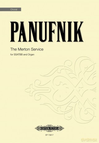 The Merton Service (Mixed Voice Choir and Organ) (EP73817) - Roxanna Panufnik [KSIĄŻKA]