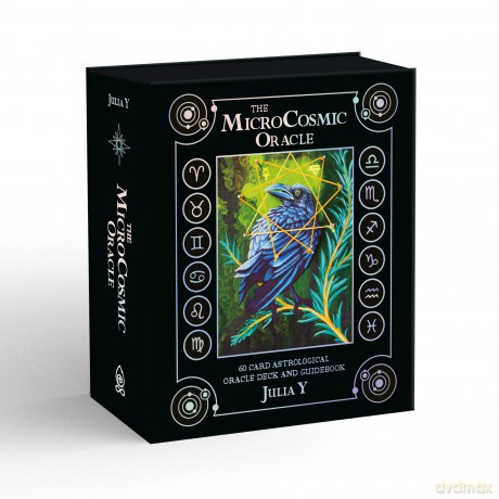 The MicroCosmic Oracle: A 60-Card Astrological Oracle (Oracle Kit Box Set with 60 Cards and Guide Book) - Julia Y [KSIĄŻKA]
