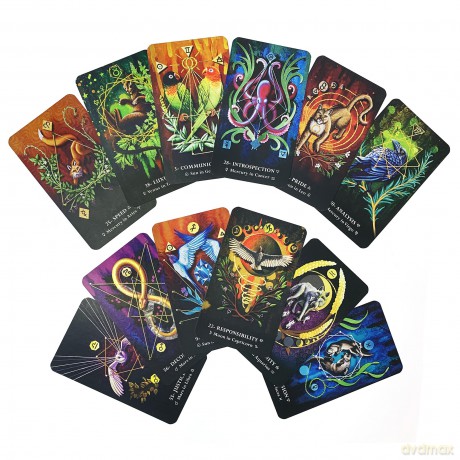 The MicroCosmic Oracle: A 60-Card Astrological Oracle (Oracle Kit Box Set with 60 Cards and Guide Book) - Julia Y [KSIĄŻKA]