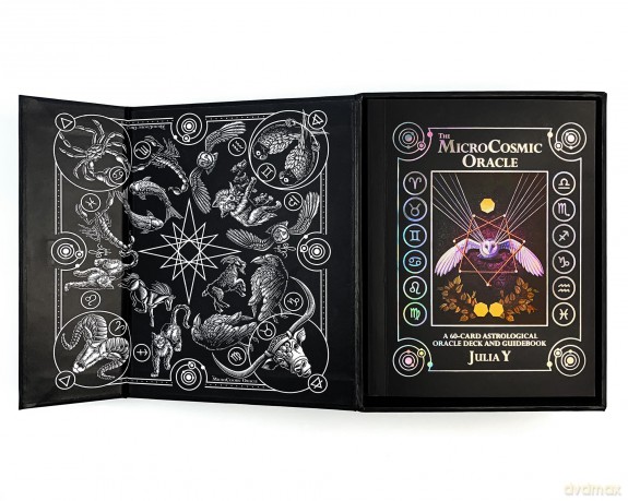The MicroCosmic Oracle: A 60-Card Astrological Oracle (Oracle Kit Box Set with 60 Cards and Guide Book) - Julia Y [KSIĄŻKA]