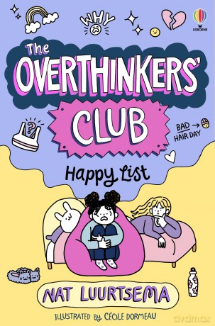 The Overthinkers' Club: Happy List - The bestselling, funny, illustrated diary series for 9+ Lottie Brooks fans - Nat Luurtsema [KSIĄŻKA]