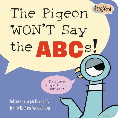 The Pigeon WON'T Say ABC! - Mo Willems Workshop [KSIĄŻKA]