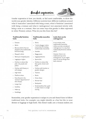 The Queerly Autistic Workbook: The Ultimate Workbook and Journal for LGBTQIA+ Teens on the Spectrum - Erin Ekins [KSIĄŻKA]