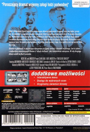 Dramat w głębinach [DVD]