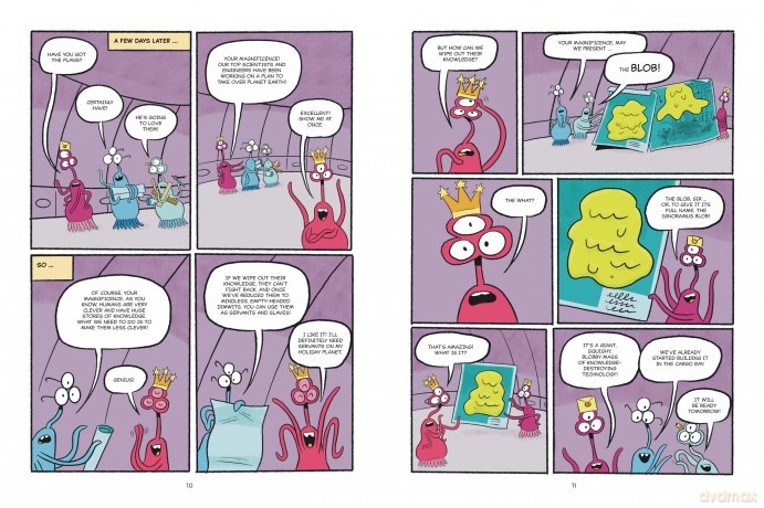 The Super-League of Super Scientists and the Ignoramus Blob - Anna Claybourne [KSIĄŻKA]