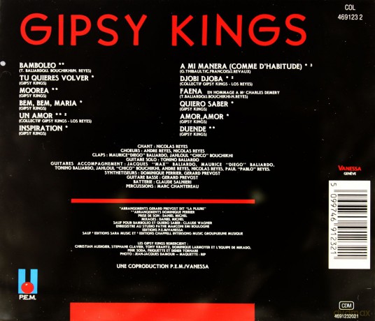 Gipsy Kings: Gipsy Kings [CD]