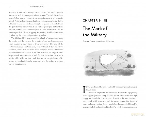 The Tattooed Hills: Journeys to Chalk Figures - Jon Woolcott [KSIĄŻKA]