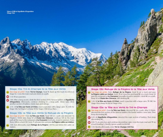 The Tour du Mont Blanc Handbook (two way) (The Great Treks of the Alps) - Andrew Mccluggage [KSIĄŻKA]