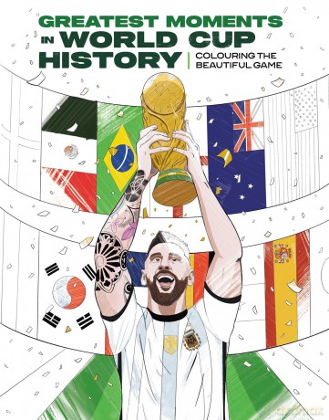 The Unofficial Greatest Moments in World Cup History: Coloring The Beautiful Game - Insight Editions [KSIĄŻKA]
