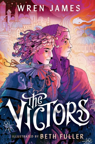 The Victors: He saved the world - now he has to live in it: a funny, moving enemies-to-friends graphic novel about The Chosen One finding purpose after the final battle - Wren James [KSIĄŻKA]