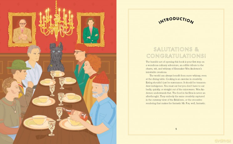 The Wes Anderson Cookbook: Whimsical Recipes Inspired by the Director and His Films (Director's Cut Kitchen) - Michelle Anderson [KSIĄŻKA]