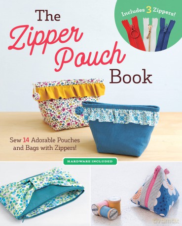 The Zipper Pouch Book: Sew 14 adorable pouches and bags with zippers! (Hardware Included) - Boutique-Sha [KSIĄŻKA]