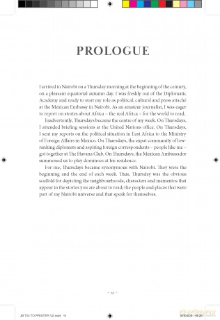 Thursdays in Nairobi: an expat's life in Kenya (Journey Books) - Diego G M Pickering [KSIĄŻKA]