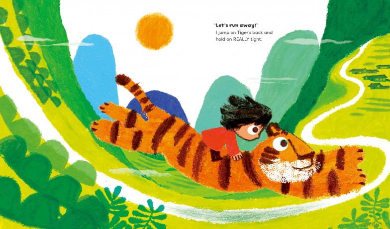 Tiger, Don't Worry! (A Tiger and Mei Book) - Daishu Ma [KSIĄŻKA]
