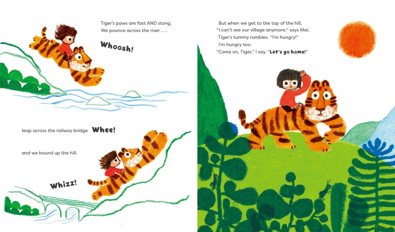 Tiger, Don't Worry! (A Tiger and Mei Book) - Daishu Ma [KSIĄŻKA]