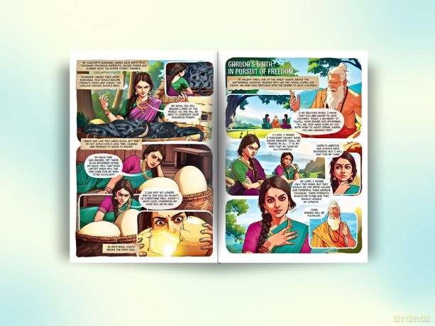 Timeless Tales from the Puranas and Itihaas Classic Indian Stories - Kamlesh Patel [KOMIKS]