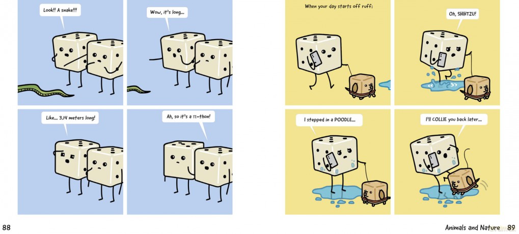 Tiny Dice Buddies - On a Roll: Puns, Jokes and Dicey Shenanigans Comics Collection - Olivia [KOMIKS]