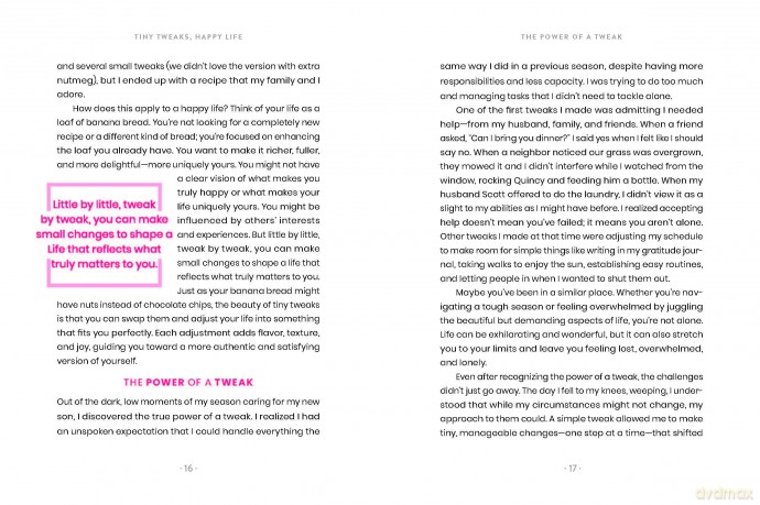 Tiny Tweaks, Happy Life: Simple Changes to Create Space for What Matters - Erin Port [KSIĄŻKA]