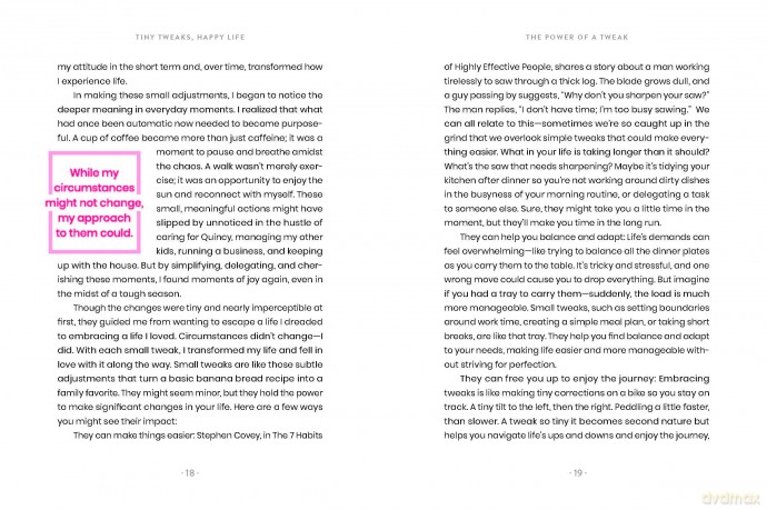 Tiny Tweaks, Happy Life: Simple Changes to Create Space for What Matters - Erin Port [KSIĄŻKA]