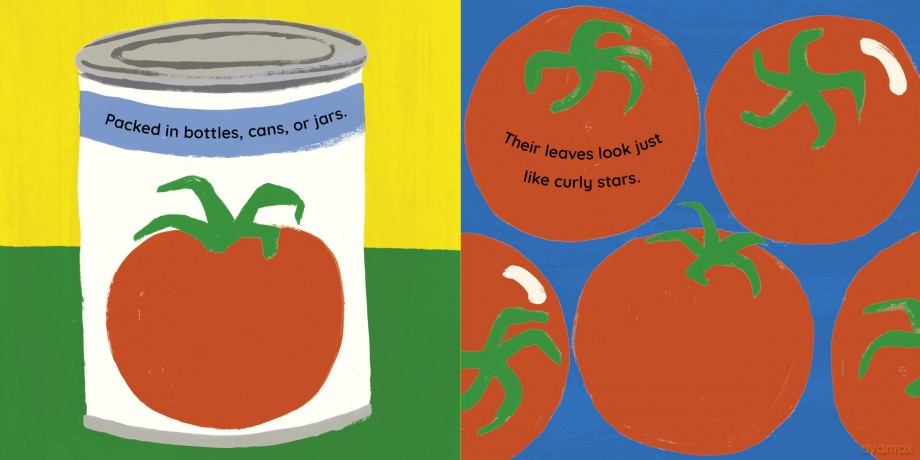 Tomato, Tomato, Tomato! | With peep-through holes on every page! (Yum, Yum, Yum) - Sarah Finan [KSIĄŻKA]