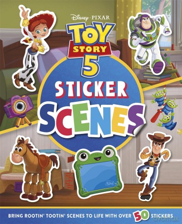Toy Story 5: Sticker Scenes: Over 50 stickers for creative, screen-free fun! [KSIĄŻKA]