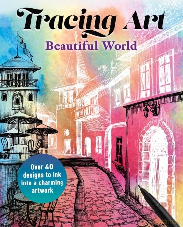 Tracing Art: Beautiful World: Over 40 Designs to Ink Into a Charming Artwork - Danussa [KSIĄŻKA]