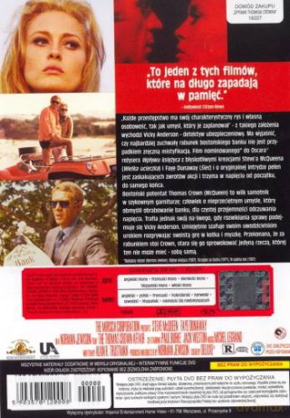 Afera Thomasa Crowna (1968) [DVD]